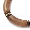Acrylic Beaded Stretch Bracelets for Women BJEW-JB12151-01-3