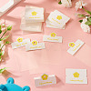 100Pcs Paper Display Card Fashion Jewelry CDIS-TA0001-31C-6