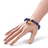 5Pcs 5 Style Natural & Synthetic Mixed Gemstone Stretch Bracelets Set BJEW-JB08747-5