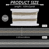2 Yards 9-Row Glass Seed Beaded Lace Trim OCOR-FG0002-60B-2