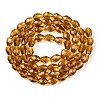 Transparent Glass Beads Strands LS-EGLA-N013-T6mm-D16-2