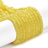 Baking Paint Imitation Jade Glass Bead Strands LS-DGLA-A034-J2MM-A24-1