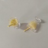 Mini Drink Goblet Resin Pendants FIND-WH0099-60B-1