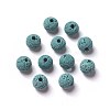 Unwaxed Natural Lava Rock Beads X-G-F325-8mm-A05-1