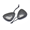 Natural Shungite Pendants G-F675-20-2