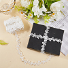 Star Polyester Lace Trim Ribbon OCOR-WH20003-13B-4