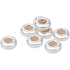 8Pcs 925 Sterling Silver Spacer Beads STER-BC0001-61A-3