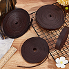Flat Cowhide Leather Cord WL-GF0001-08B-02-4
