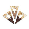 Walnut Wood Pendants FIND-Z050-03G-1