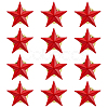 12Pcs Star Alloy Lapel Pin Backs for Backpack Clothes JEWB-FH0003-07B-1
