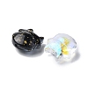50Pcs 10 Style Transparent Spray Painted Glass Beads DGLA-FS0001-03-3