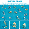 16Pcs 8 Style Alloy Clip-on Earring Findings FIND-UN0002-95-5