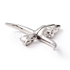 Tibetan Style 304 Stainless Steel Pendants STAS-P305-41AS-3