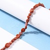 Natural Red Jasper Nuggets Beads Strand G-G018-21-4