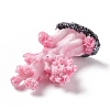 Resin Imitation Coral Ornaments DJEW-G026-04B-3