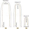 3 Strand 3 Style Iron Chain Bag Strap FIND-WR0002-63-4
