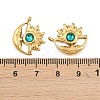 304 Stainless Steel Rhinestone Pendants STAS-Z166-24G-05-3