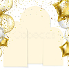3Pcs 3 Styles Polyester Wedding Arch Cover Cloth FEPA-CN0001-01B-7
