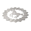 201 Stainless Steel 3D Rotating Hanging Wind Spinner STAS-C166-01E-P-2