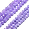 Natural Malaysia Jade Beads Strands G-L645-A01-8mm-05-2