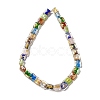 Handmade Gold Foil and Silver Foil Lampwork Beads FOIL-C001-01A-01-2