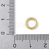 Brass Micro Pave Cubic Zirconia European Beads KK-K399-14G-4