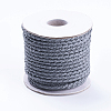 Round Braided Cowhide Cords WL-L009-01K-1