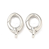 Brass Spring Gate Rings KK-G416-59P-1