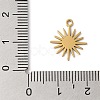 304 Stainless Steel Charms STAS-S123-01G-04-3