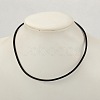 Cowhide Leather Necklace Making AJEW-JW00001-06-2