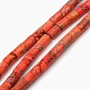 Natural Imperial Jasper Bead Strands G-P444-04B-2