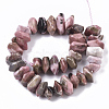 Natural Rhodonite Beads Strands G-R462-20-2