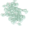 5Pcs Transparent Glass Beads X-GLAA-PW0001-25N-1