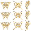 20Pcs 3 Styles Zinc Alloy Open Back Bezel Pendants FIND-SP0005-70-1