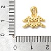 925 Sterling Silver Micro Pave Clear Cubic Zirconia Pendants STER-Z012-06G-06-3