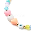 Acrylic Beads Mobile Straps HJEW-JM00568-5