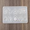 Geometrical Shape DIY Pendant Silicone Molds LS-DIY-E070-01B-2
