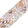 Electroplate Glass Beads Strands EGLA-D030-07A-1