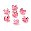Transparent Glass Beads Strands LAMP-L078-010C-2