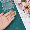 30Pcs Brass Earring Hooks KK-BBC0011-93-3