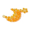 Imitation Austrian Crystal 5301 Glass & TOHO Round Seed Beaded Pendant PALLOY-MZ00179-04-3