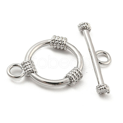 Brass Toggle Clasps KK-A223-30P-1