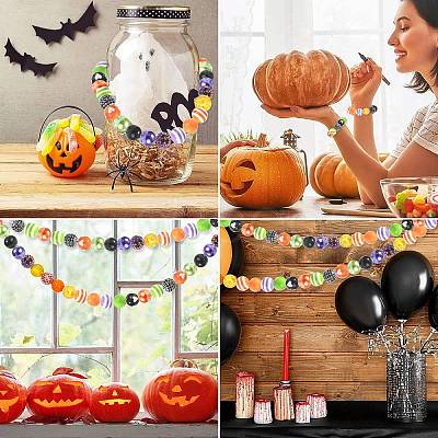 DIY Halloween Pendant Decoration Making Kit DIY-CJC0006-04-1