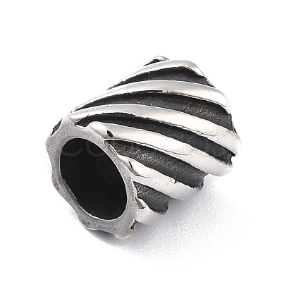 304 Stainless Steel Tube Beads STAS-I190-10AS-1