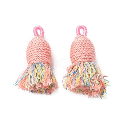 Cotton Tassel Pendants FIND-D302-02L-1