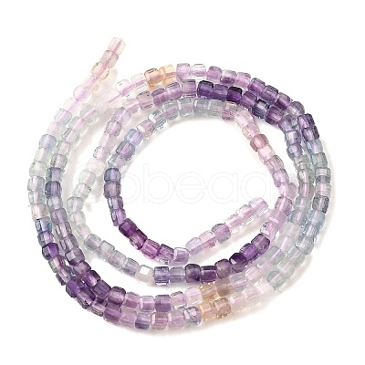 Natural Fluorite Beads Strands G-G259-B01-2x2mm-1