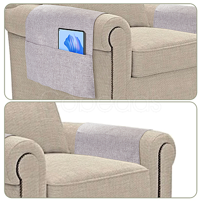 Fibre Sofa Armrest Cover AJEW-WH0475-62-1