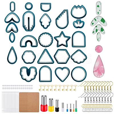 DIY Earring Making Finding Kits CELT-PW0002-05D-1