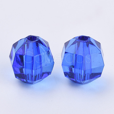 Transparent Acrylic Beads TACR-Q256-8mm-V44-1
