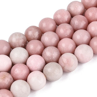 Natural Pink Opal Beads Strands G-N367-01D-01-1